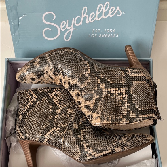 Seychelles Lasting Impression Python Booties - Picture 7 of 7